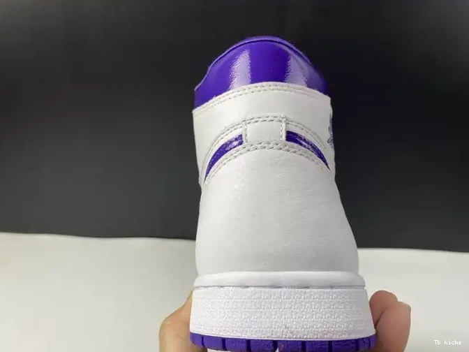 Rep TBK AIR HIGH JORDAN COURT 1 PURPLE RETRO CD0461-151 0617